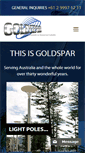 Mobile Screenshot of goldspar.com.au